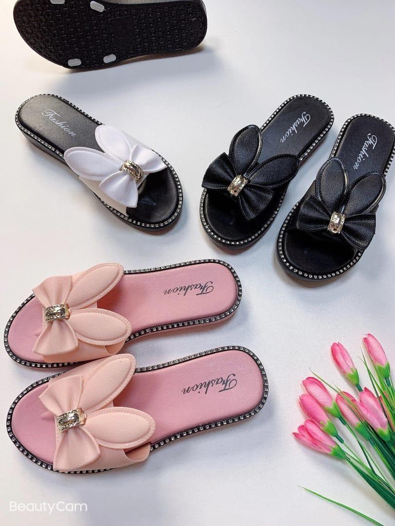 Женские летние шлепанцы FASHION SO-220-120 (12 пар в коробе, размер 36-41)