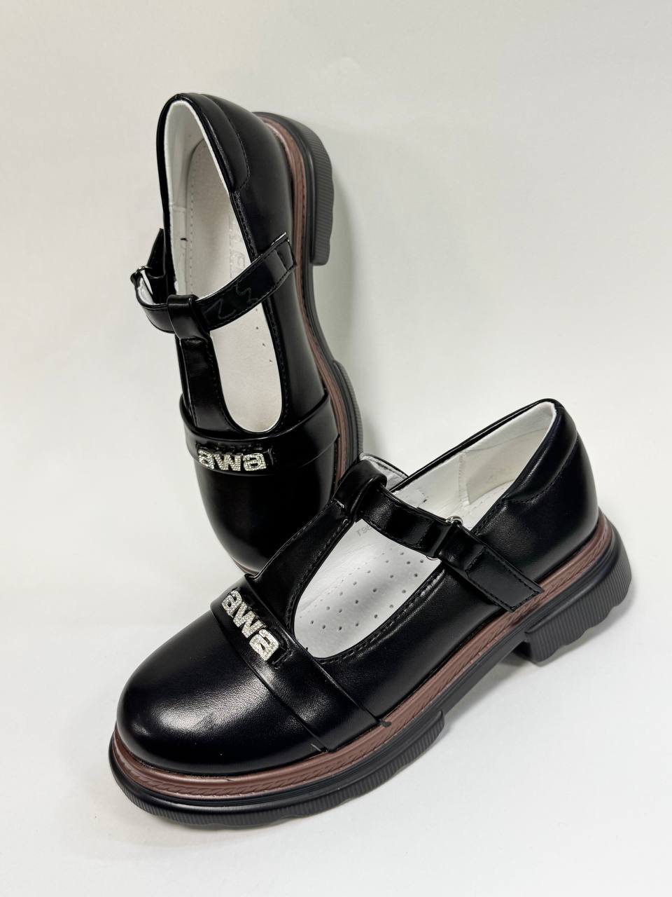 Детские туфли  FASHION SO-258-47 (6 пар в коробе, 31-36 размер)