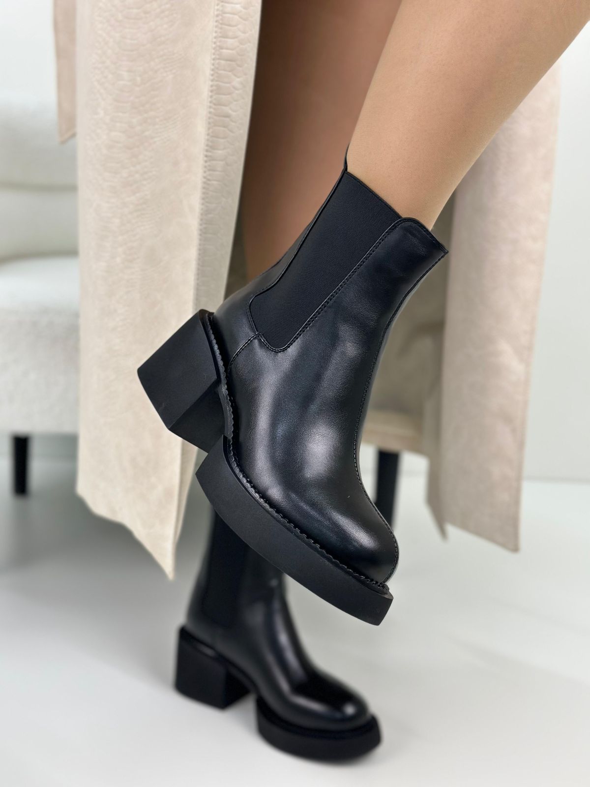 Женские весенние ботинки FASHION SO-216-34 (6 пар в коробе, размер 36-40)