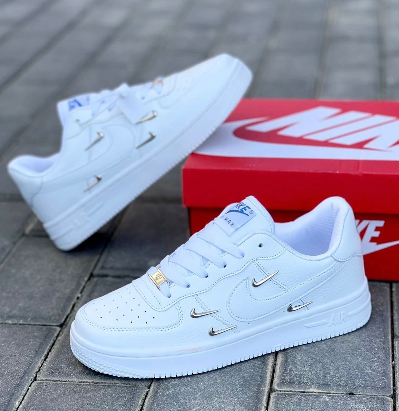 Мужские весенние кроссовки AIR SO-227-197 (8 пар в коробе, размер 41-46)