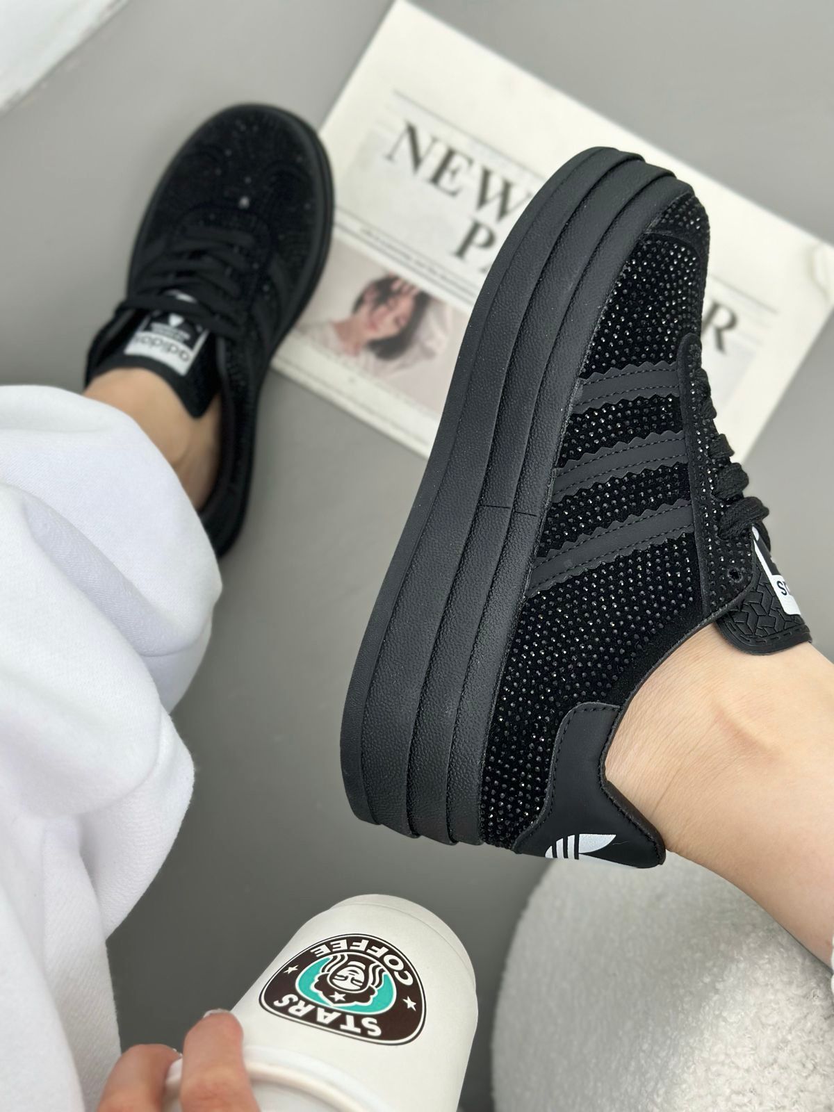 Женские весенние кроссовки FASHION SO-245-17 (6 пар в коробе, размер 36-41)