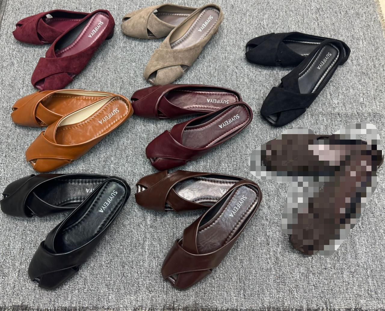 Женские шлепанцы  SUFINA SO-255-88 (8 пар в коробе, 36-41 размер)