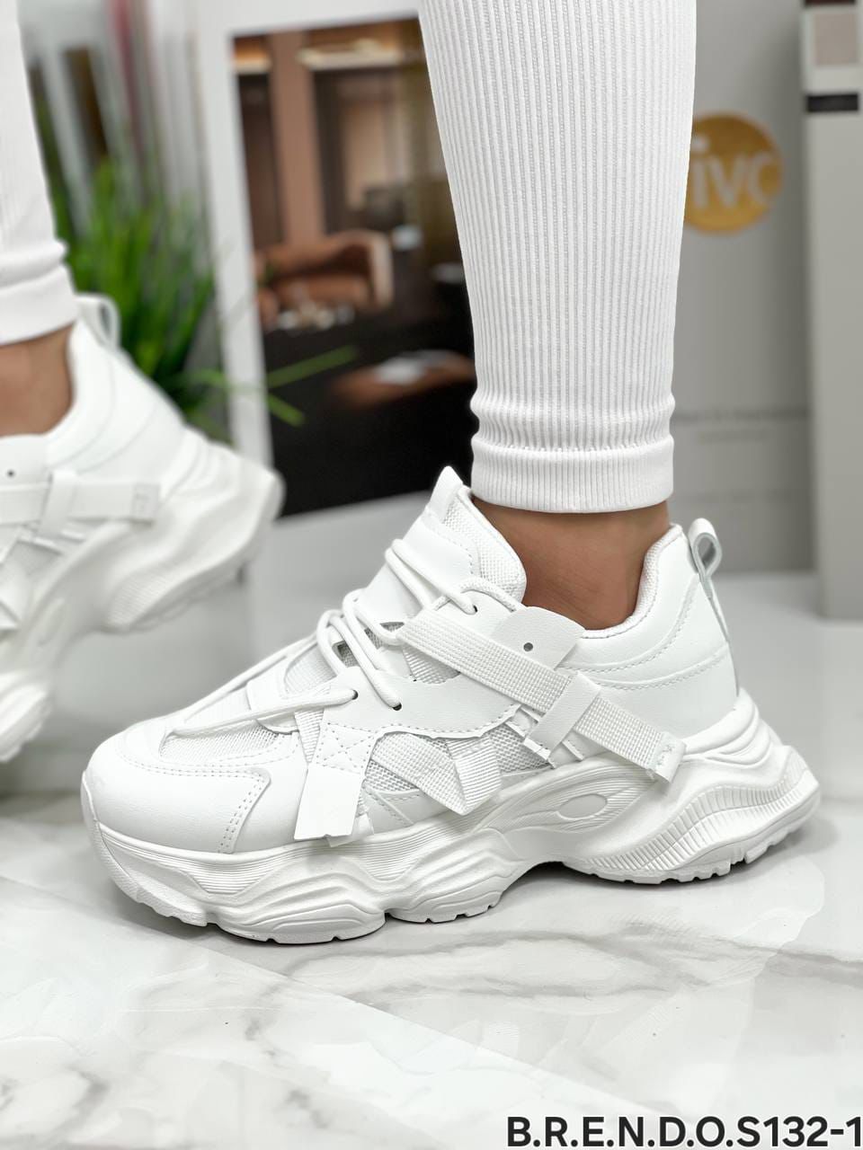 Женские весенние кроссовки FASHION SO-236-58 (8 пар в коробе, размер 36-41)