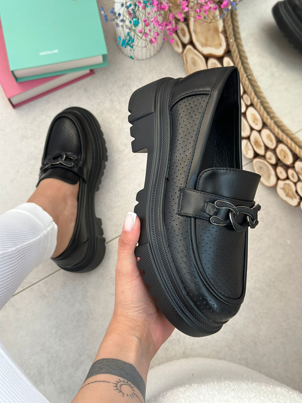 Женские весенние туфли FASHION SO-240-120 (8 пар в коробе, размер 36-41)