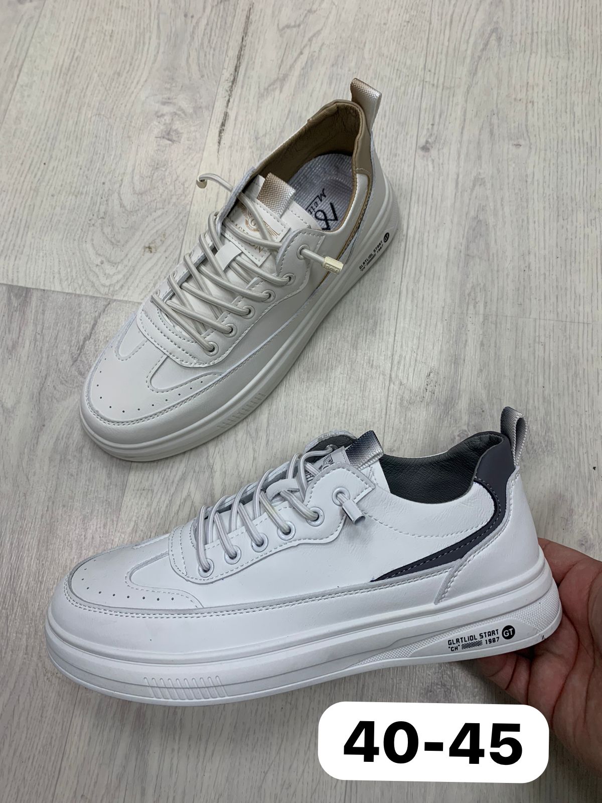 Мужские весенние кроссовки MEITESI SO-224-79 (8 пар в коробе, размер 40-45)