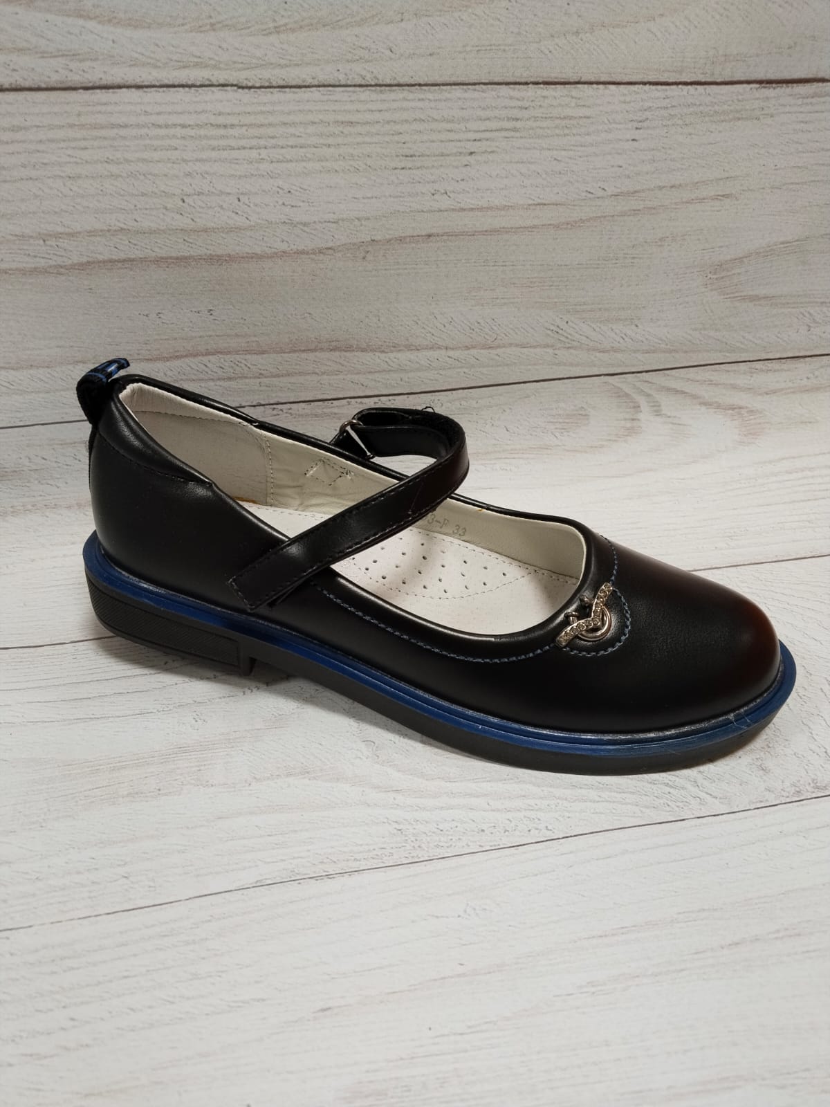 Детские туфли  FASHION SO-261-13 (8 пар в коробе, 32-37 размер)