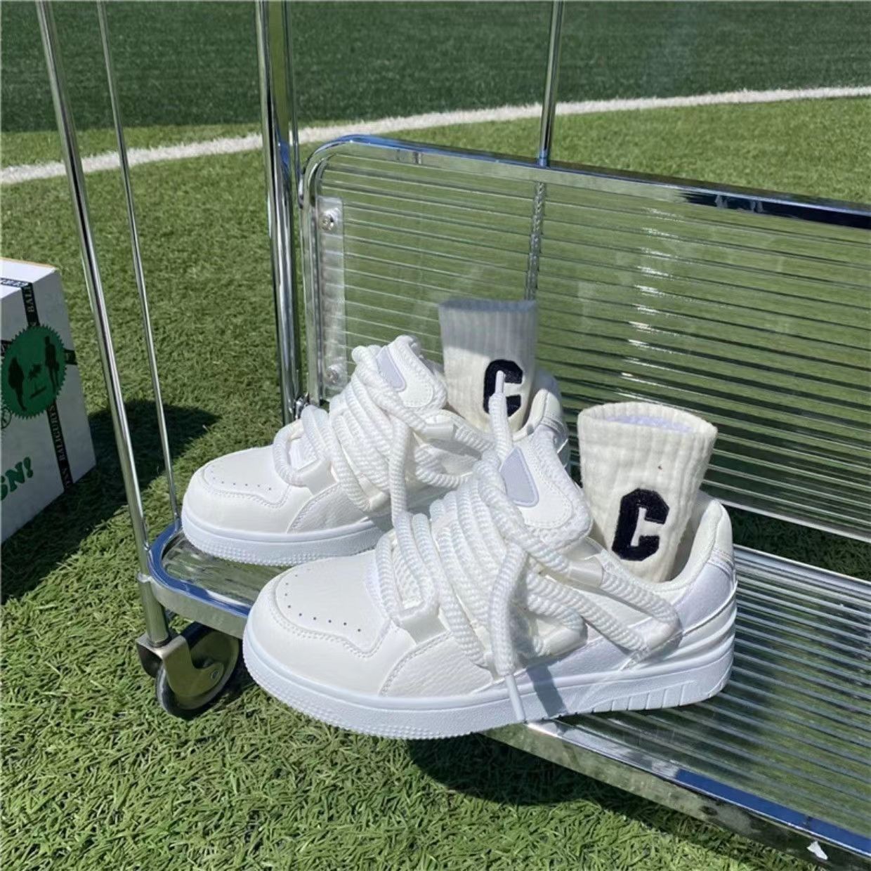 Женские весенние кроссовки FASHION SO-229-6 (8 пар в коробе, размер 36-40)