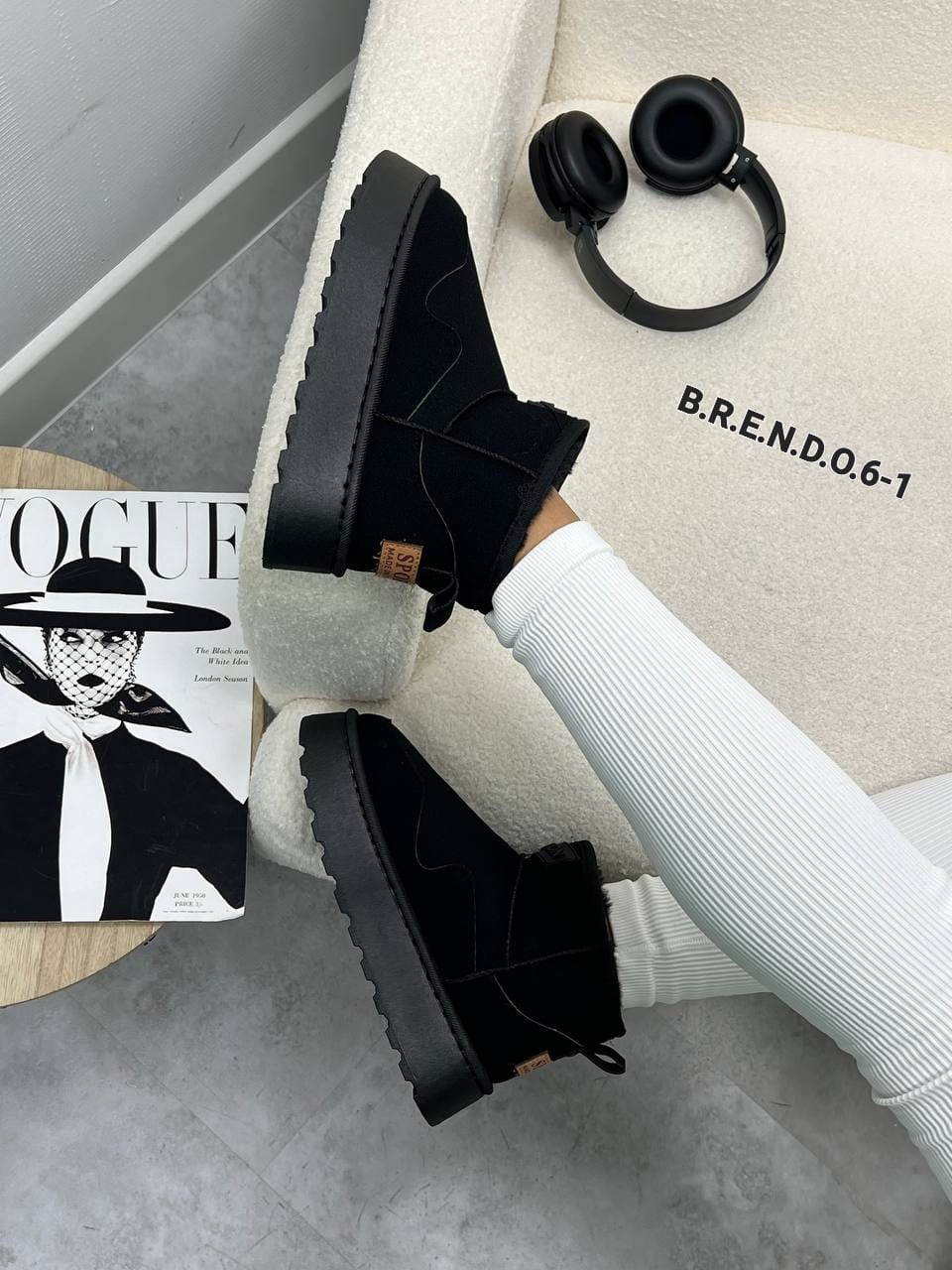 Женские зимние ботинки FASHION SO-213-2 (10 пар в коробе, размер 36-41)