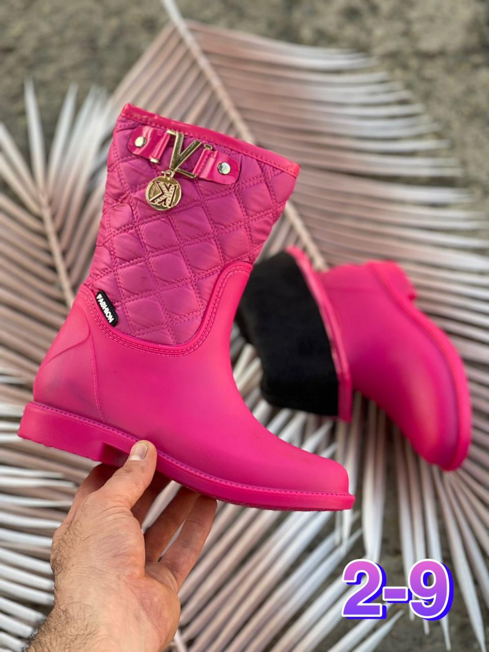 Детские весенние сапоги FASHION SO-227-23 (12 пар в коробе, размер 31-36)