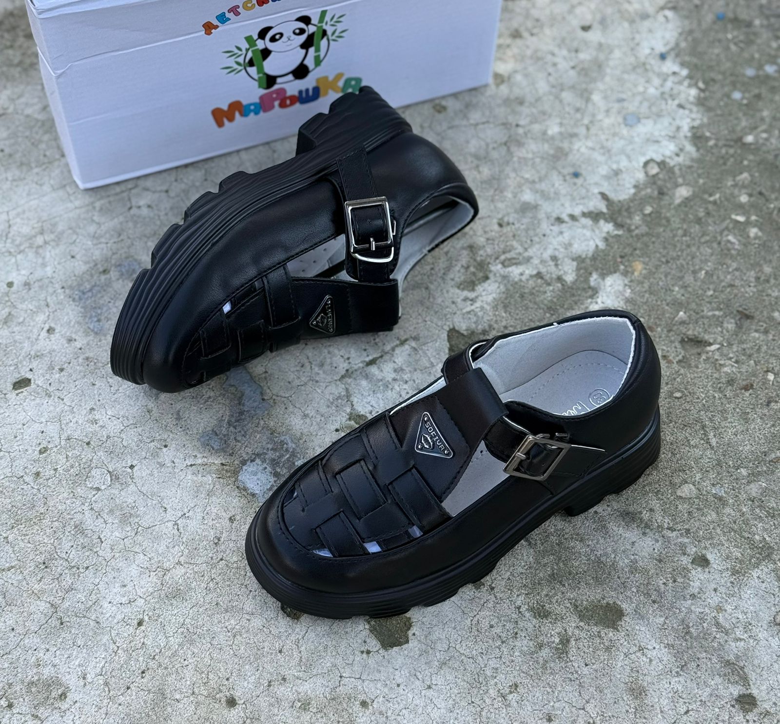 Детские туфли  FASHION SO-263-225 (10 пар в коробе, 30-37 размер)