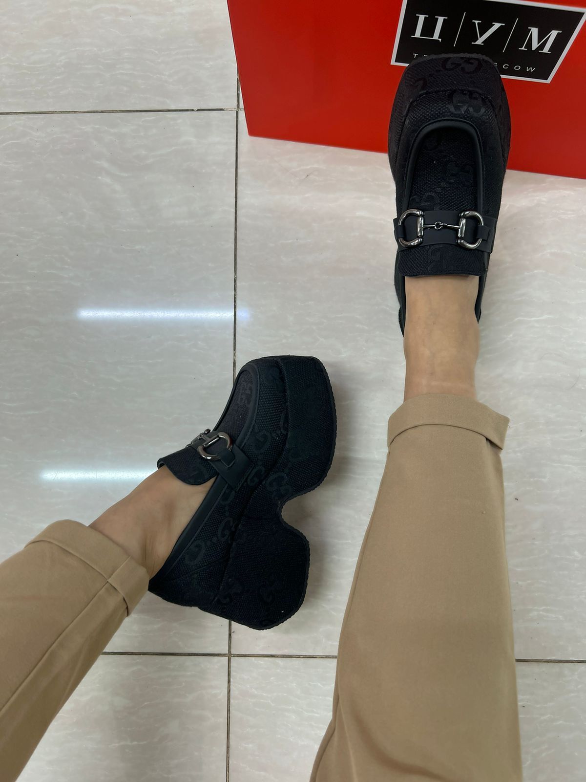 Женские весенние туфли FASHION SO-221-138 (8 пар в коробе, размер 36-41)