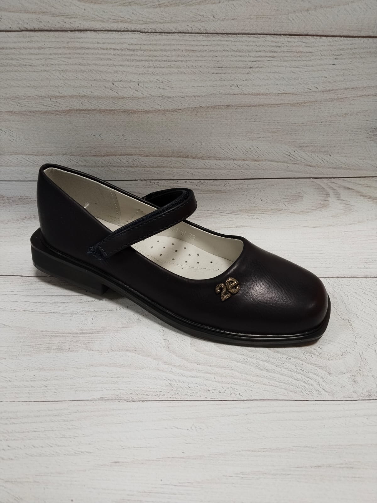 Детские туфли  FASHION SO-261-4 (8 пар в коробе, 32-37 размер)