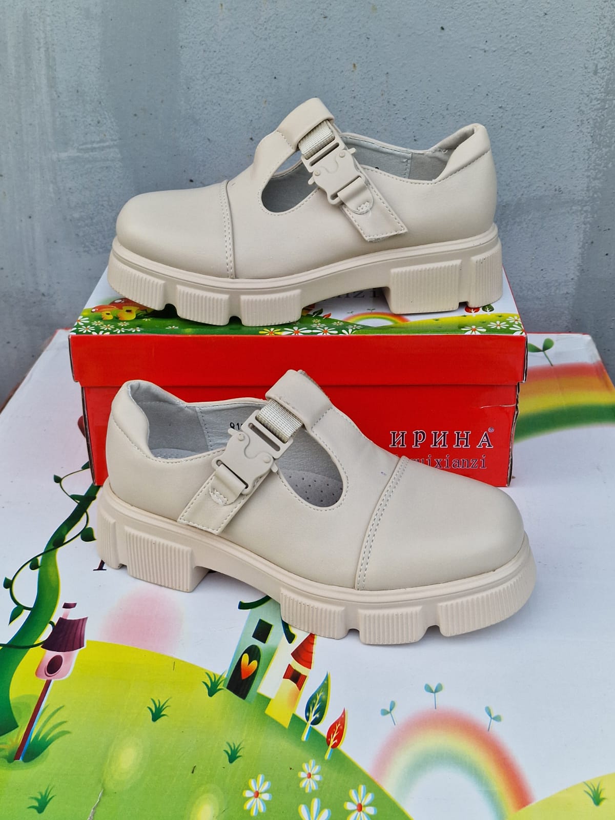 Детские туфли  FASHION SO-263-116 (8 пар в коробе, 33-38 размер)