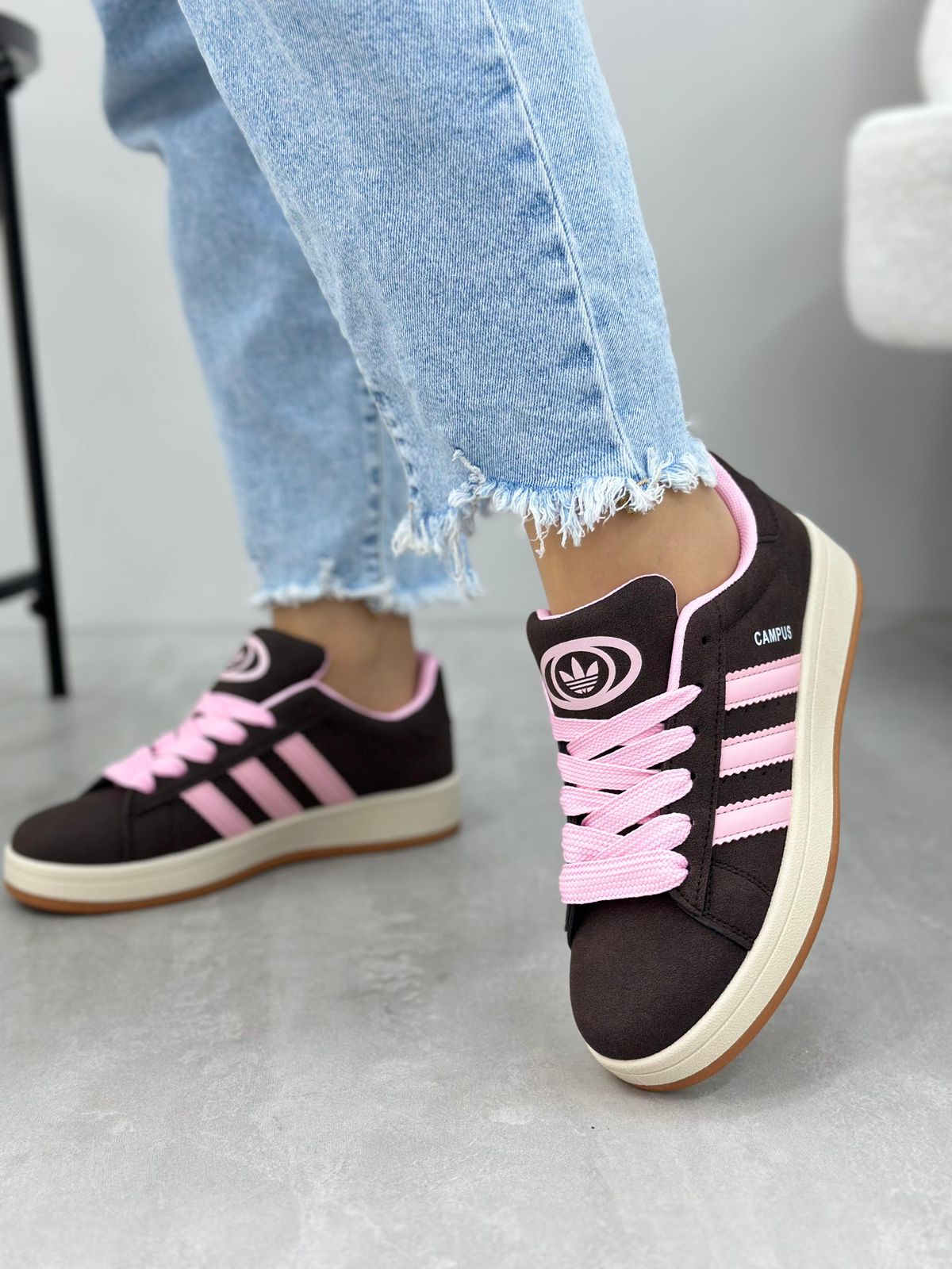 Женские весенние кроссовки FASHION SO-236-101 (8 пар в коробе, размер 36-41)