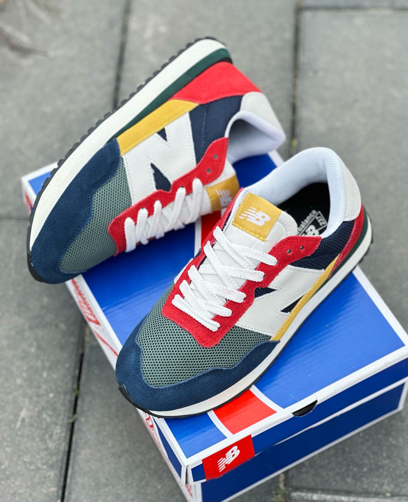 Мужские весенние кроссовки AIR SO-243-110 (8 пар в коробе, размер 41-46)