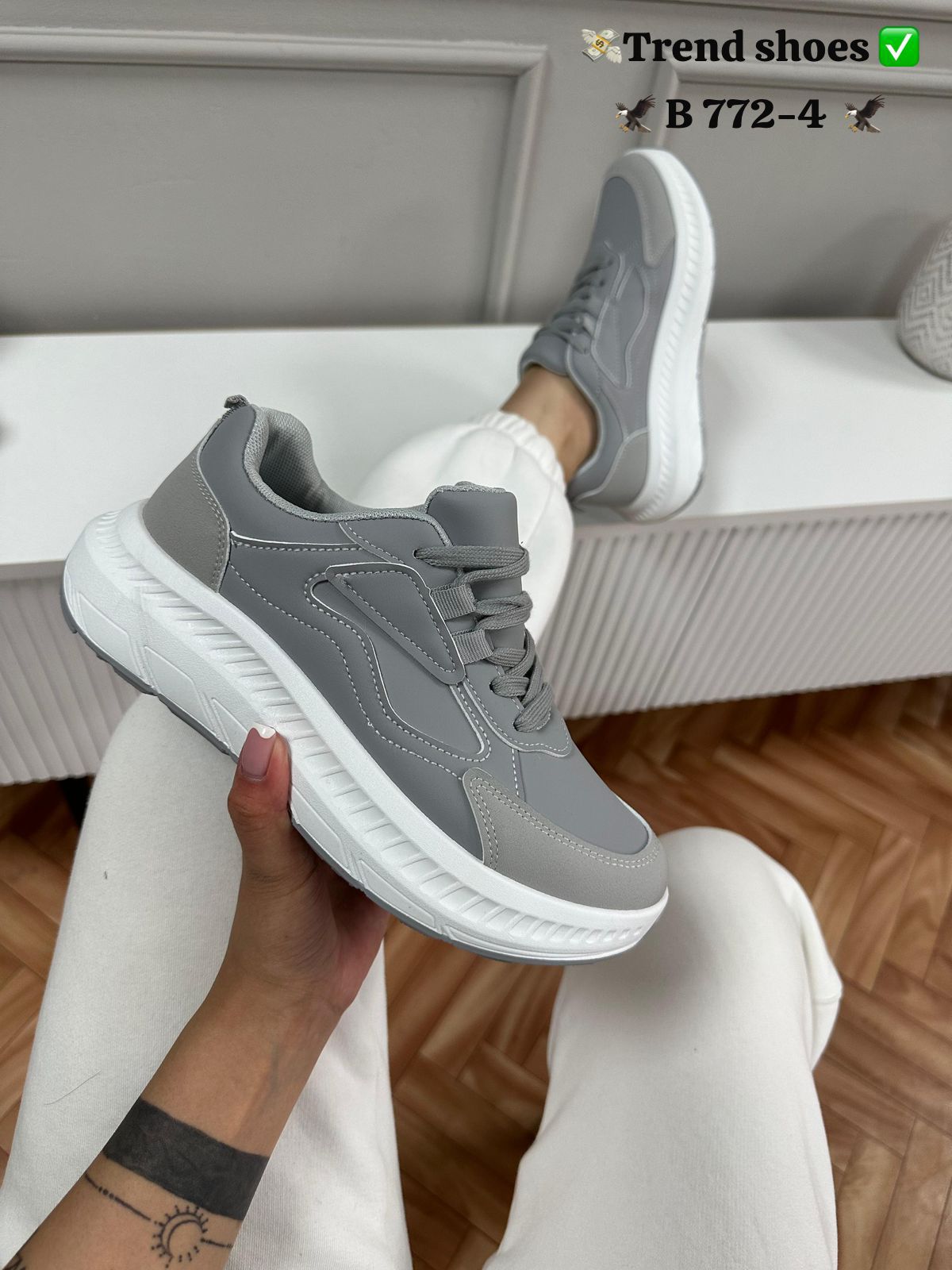 Женские кроссовки  FASHION SO-262-229 (8 пар в коробе, 36-41 размер)