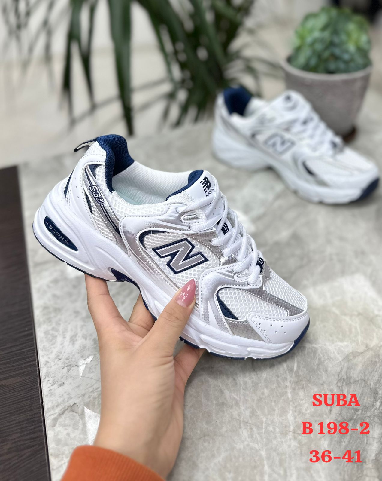 Женские весенние кроссовки SUBA SO-226-69 (8 пар в коробе, размер 36-41)
