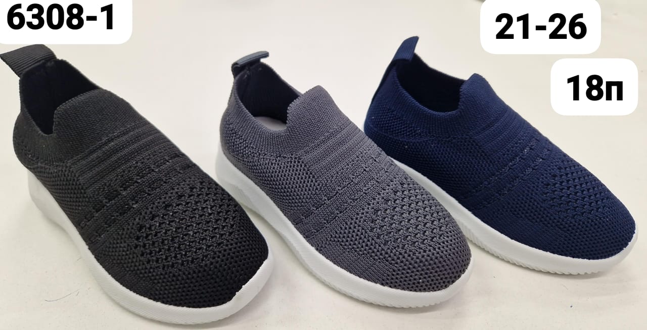 Детские весенние слипоны FASHION SO-248-2 (18 пар в коробе, размер 21-26)