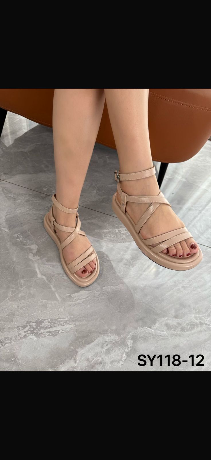 Женские босоножки  FASHION SO-262-115 (6 пар в коробе, 36-40 размер)