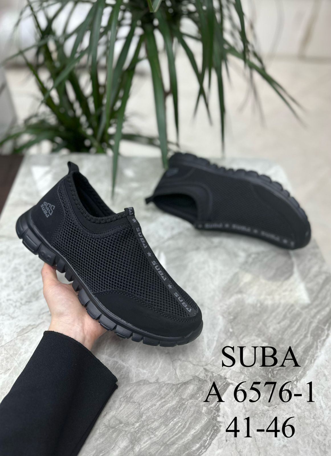 Мужские весенние кроссовки SUBA SO-234-124 (8 пар в коробе, размер 41-46)