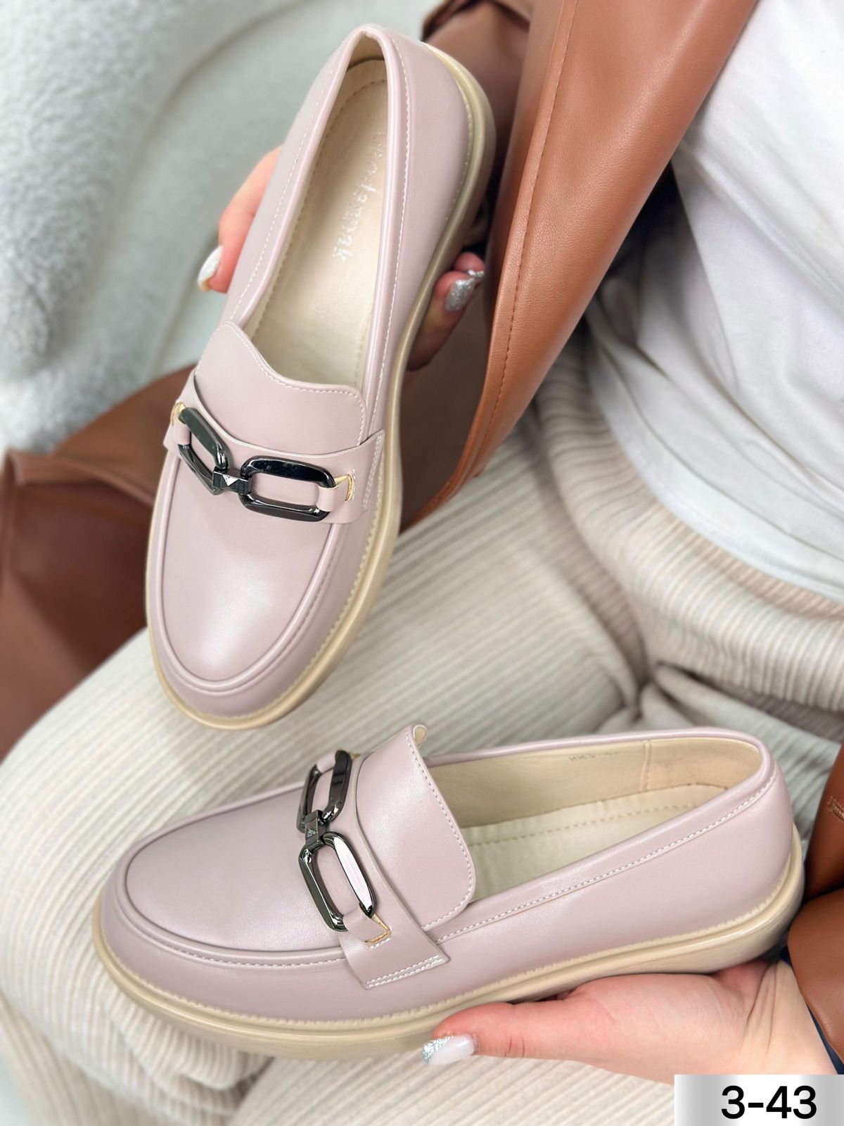 Женские весенние туфли GAODENPAK SO-230-83 (8 пар в коробе, размер 36-41)