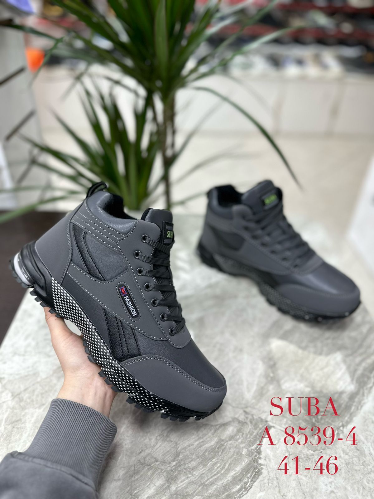 Мужские зимние ботинки SUBA SO-215-117 (8 пар в коробе, размер 41-46)