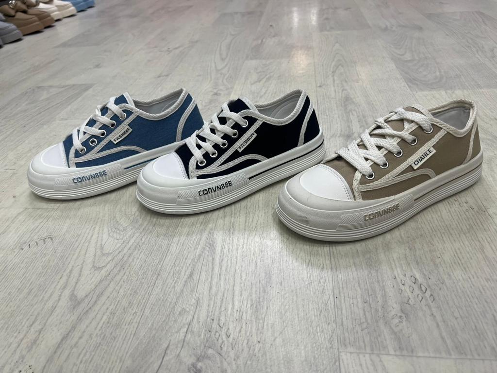 Женские весенние кеды SUFINA SO-230-114 (8 пар в коробе, размер 36-41)