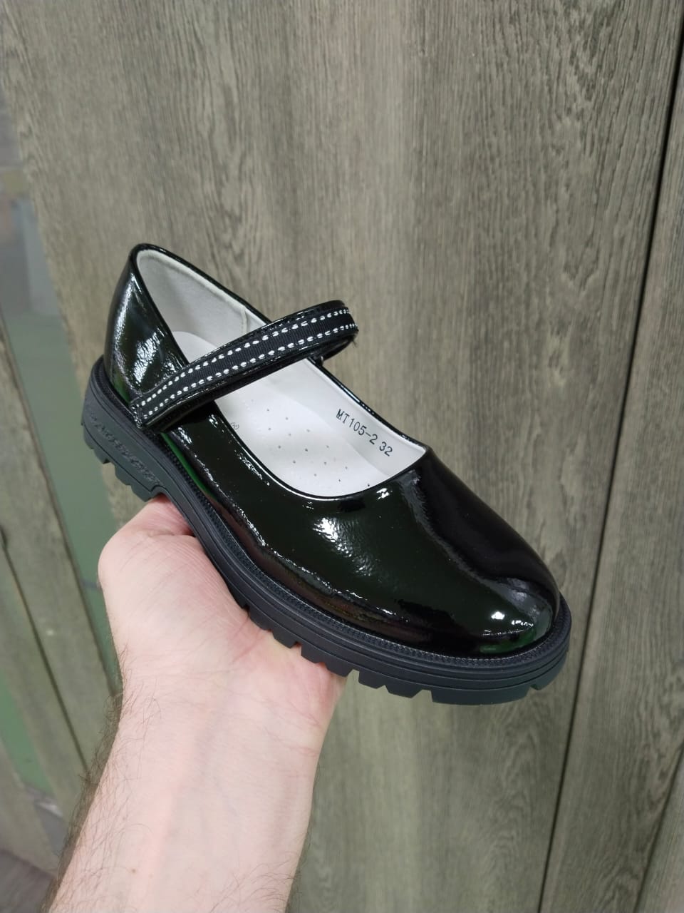 Детские туфли  FASHION SO-261-104 (10 пар в коробе, 30-37 размер)