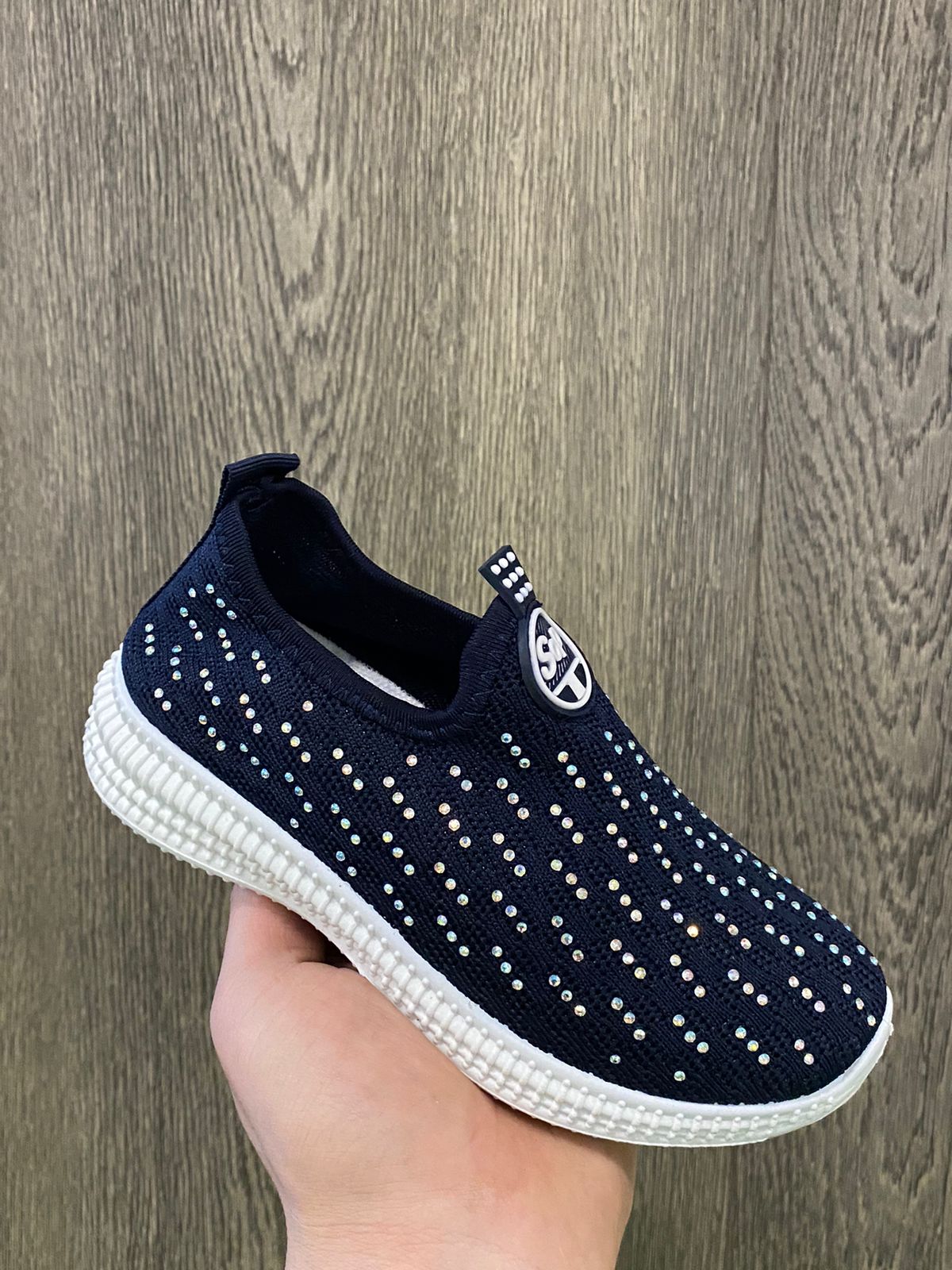 Детские весенние слипоны FASHION SO-239-129 (10 пар в коробе, размер 31-36)