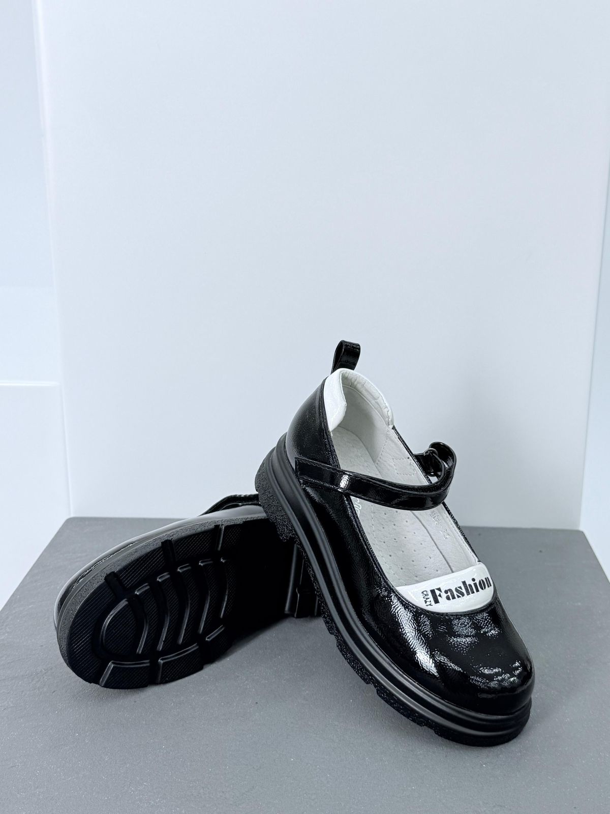 Детские туфли  FASHION SO-266-31 (10 пар в коробе, 30-37 размер)