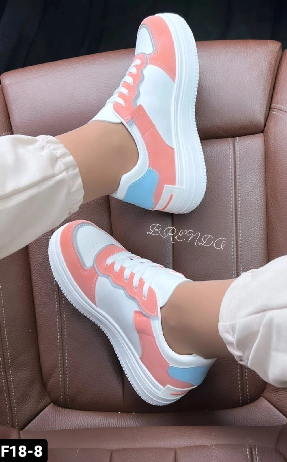 Женские весенние кроссовки FASHION SO-216-56 (8 пар в коробе, размер 36-41)