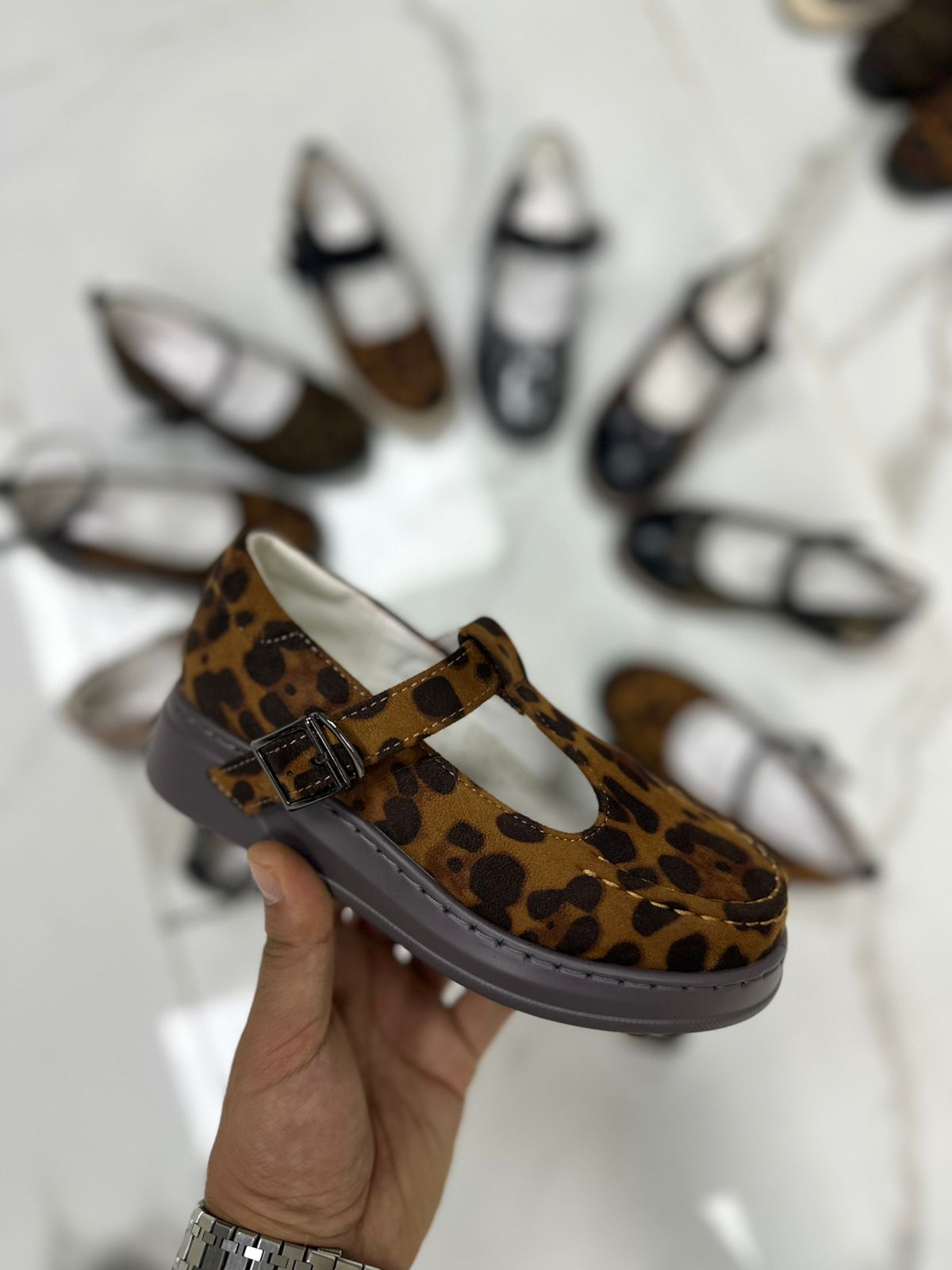 Детские туфли  FASHION SO-265-50 (10 пар в коробе, 30-37 размер)