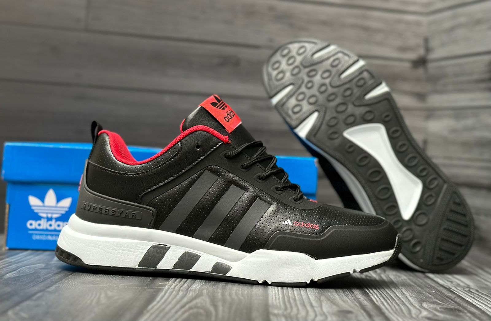 Мужские весенние кроссовки AIR SO-229-82 (8 пар в коробе, размер 41-46)