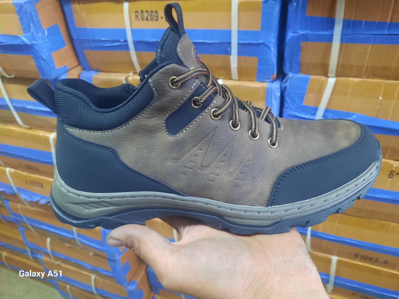 Мужские ботинки  FASHION SO-251-580 (8 пар в коробе, 41-46 размер)