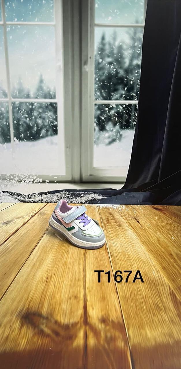 Детские весенние кроссовки ЯРКОЕ ДЕТСТВО SO-241-44 (8 пар в коробе, размер 23-30)