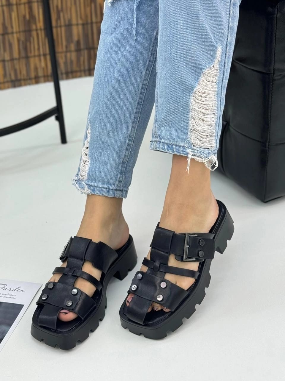 Женские босоножки  FASHION SO-259-190 (8 пар в коробе, 36-41 размер)