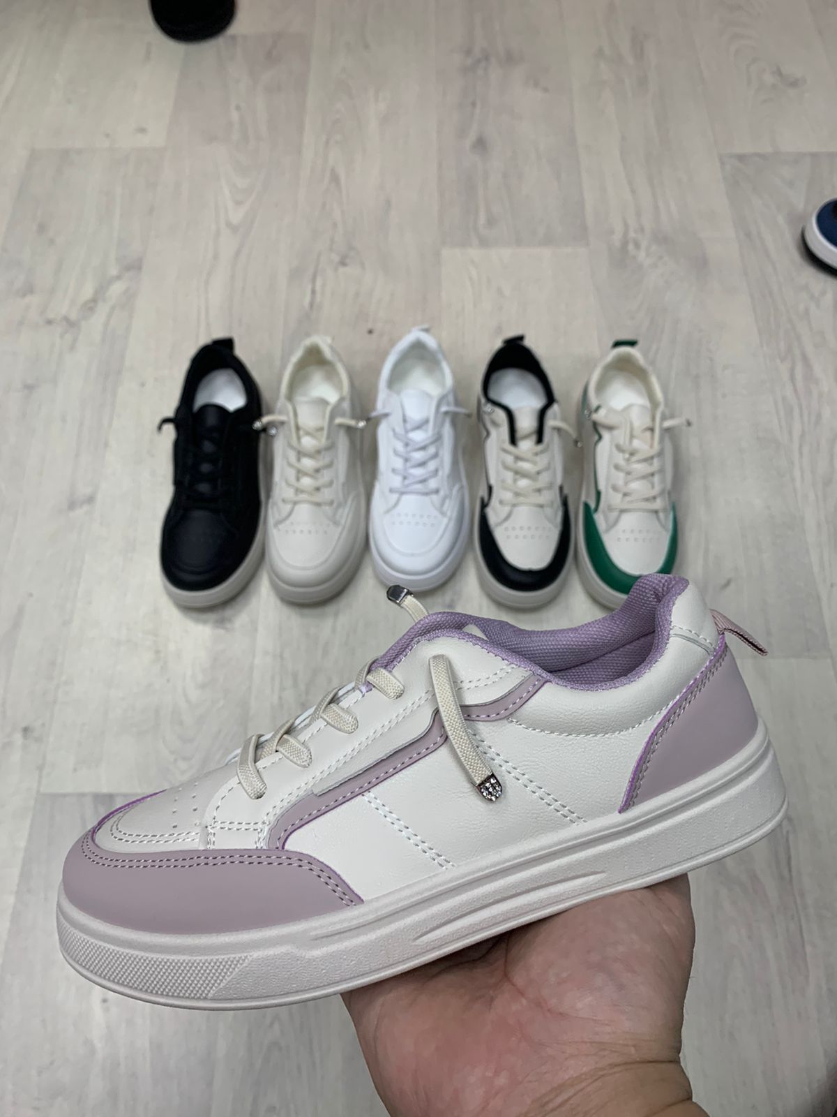 Женские весенние кроссовки MEITESI SO-224-102 (10 пар в коробе, размер 36-41)