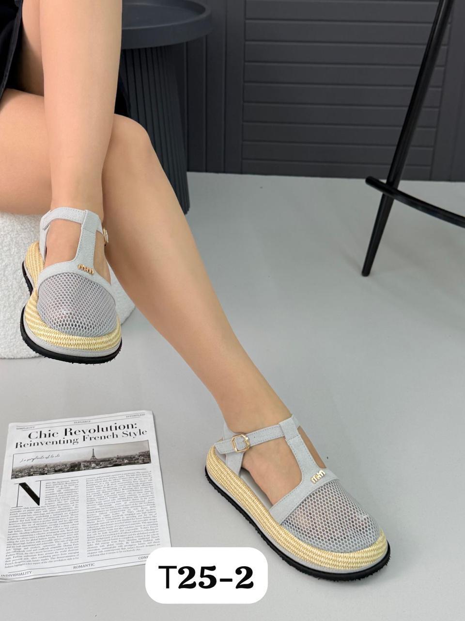 Женские босоножки  FASHION SO-257-135 (8 пар в коробе, 36-41 размер)