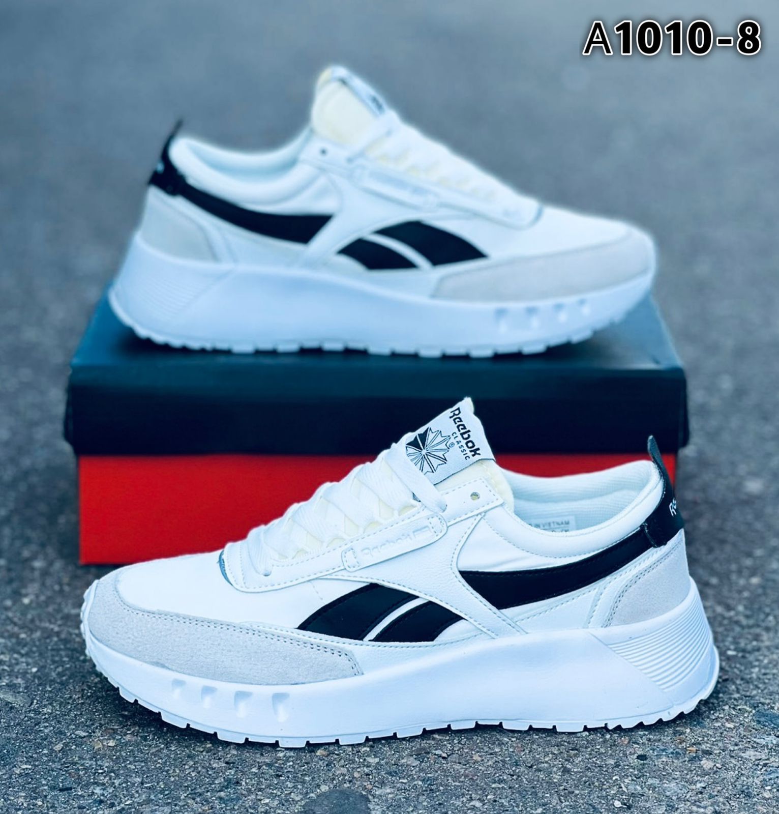 Мужские весенние кроссовки AIR SO-227-97 (6 пар в коробе, размер 41-46)