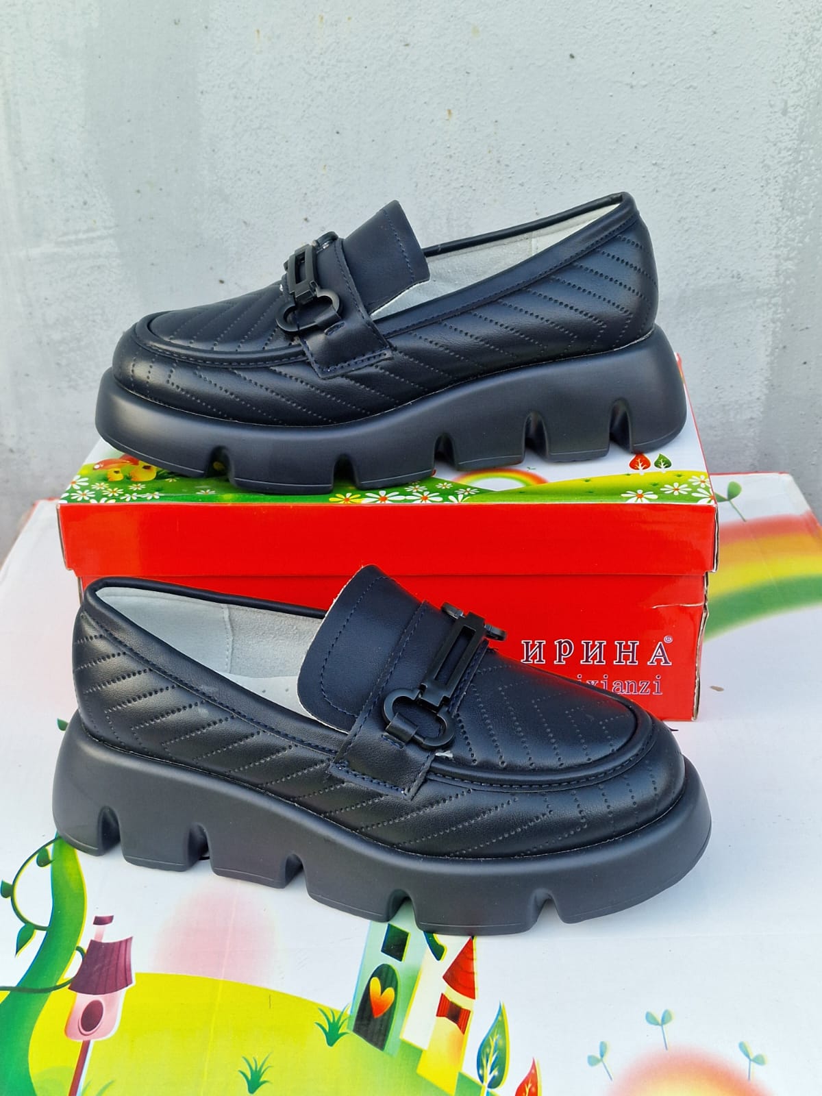 Детские туфли  FASHION SO-263-124 (8 пар в коробе, 33-38 размер)