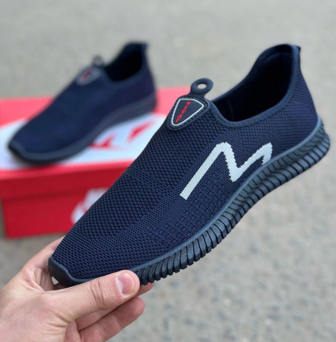 Мужские слипоны  FASHION SO-260-73 (8 пар в коробе, 40-45 размер)