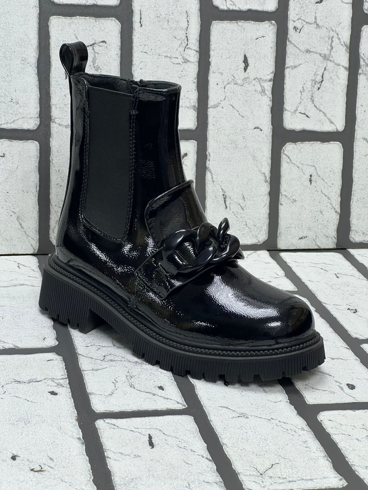 Детские ботинки  FASHION SO-266-74 (8 пар в коробе, 31-38 размер)