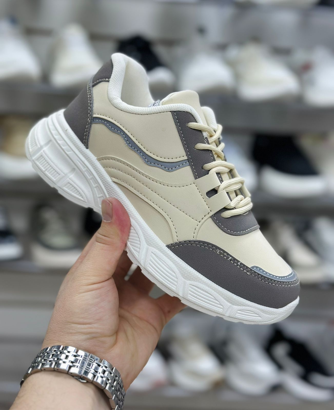 Женские весенние кроссовки FASHION SO-240-291 (8 пар в коробе, размер 36-41)