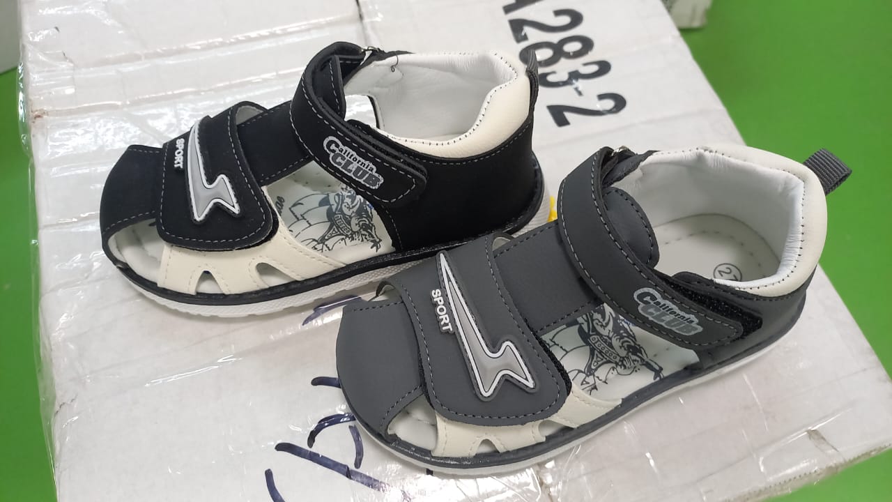 Детские босоножки  FASHION SO-254-98 (12 пар в коробе, 26-31 размер)