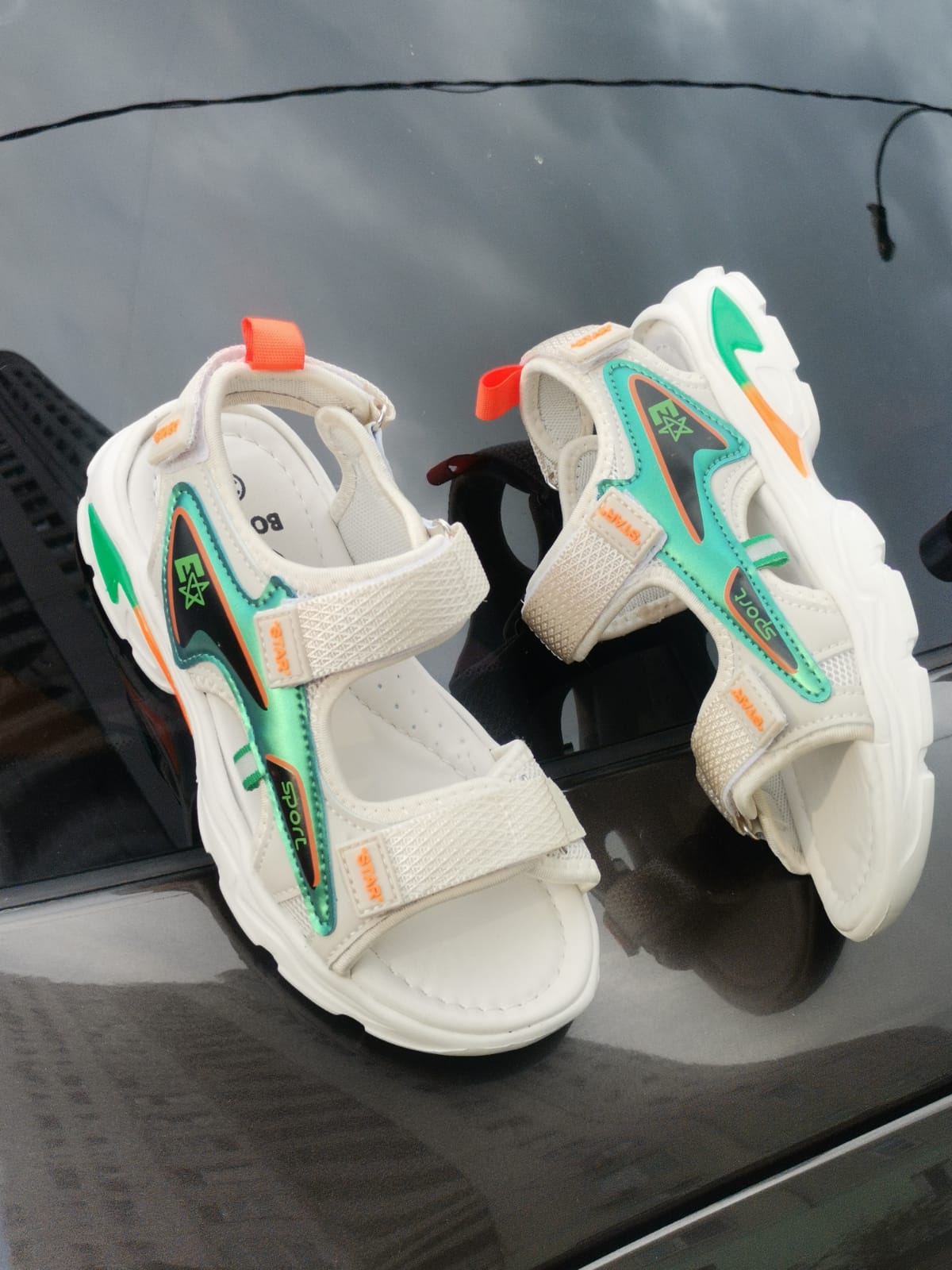 Детские босоножки  FASHION SO-254-373 (10 пар в коробе, 32-37 размер)