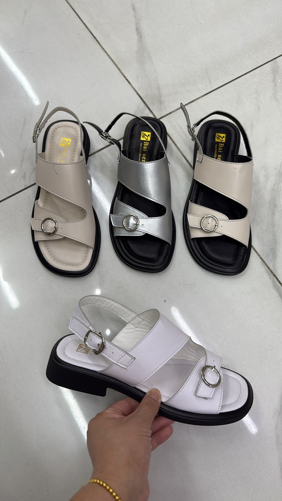 Женские босоножки  FASHION SO-262-110 (6 пар в коробе, 36-40 размер)