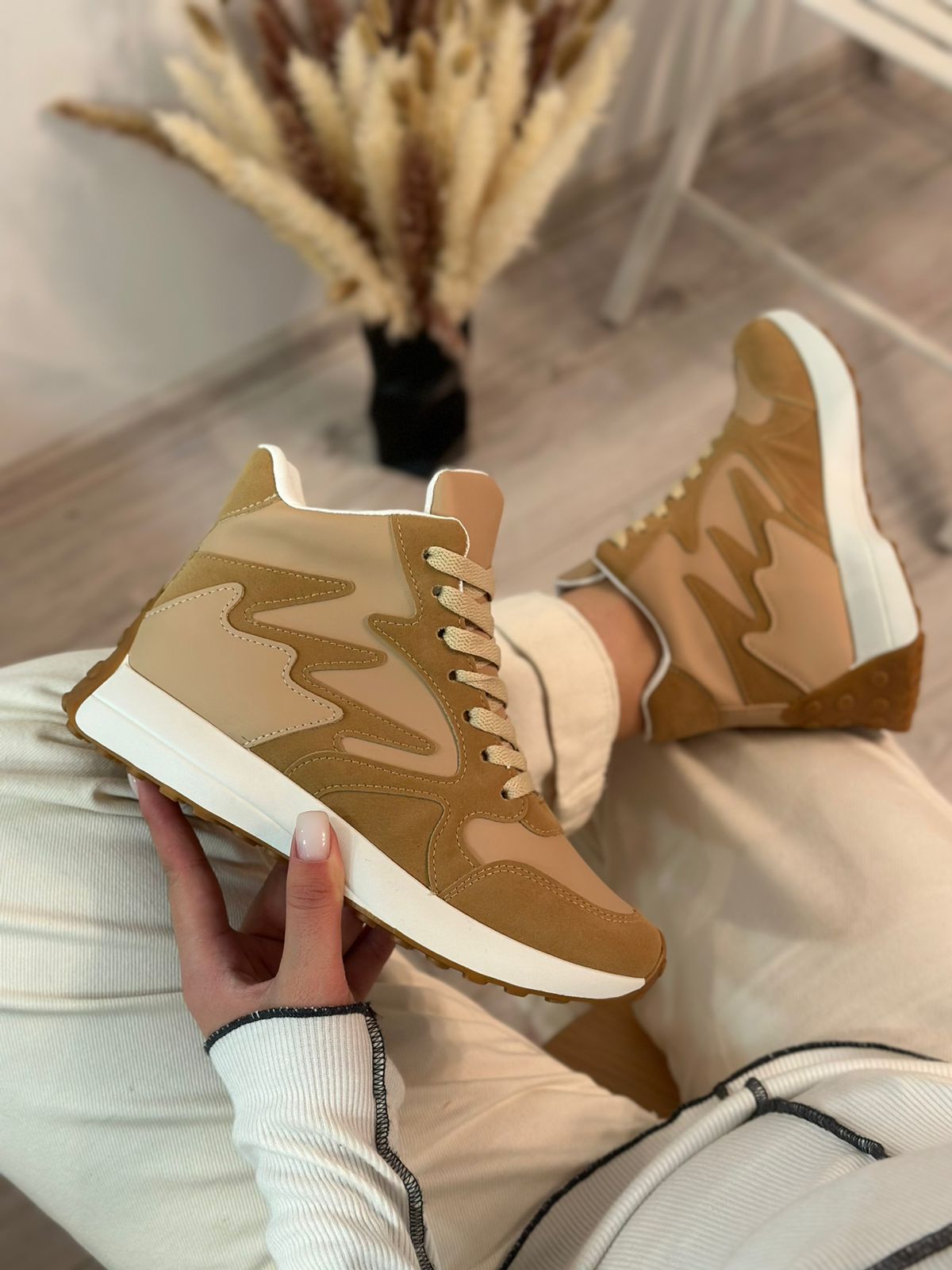 Женские весенние кроссовки AIR SO-221-168 (8 пар в коробе, размер 36-41)