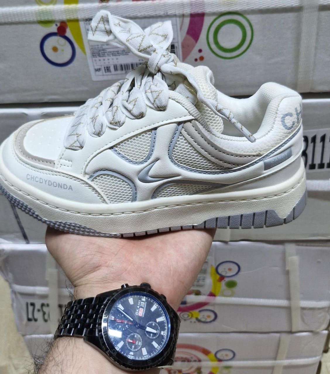 Детские кроссовки  FASHION SO-252-45 (8 пар в коробе, 32-37 размер)