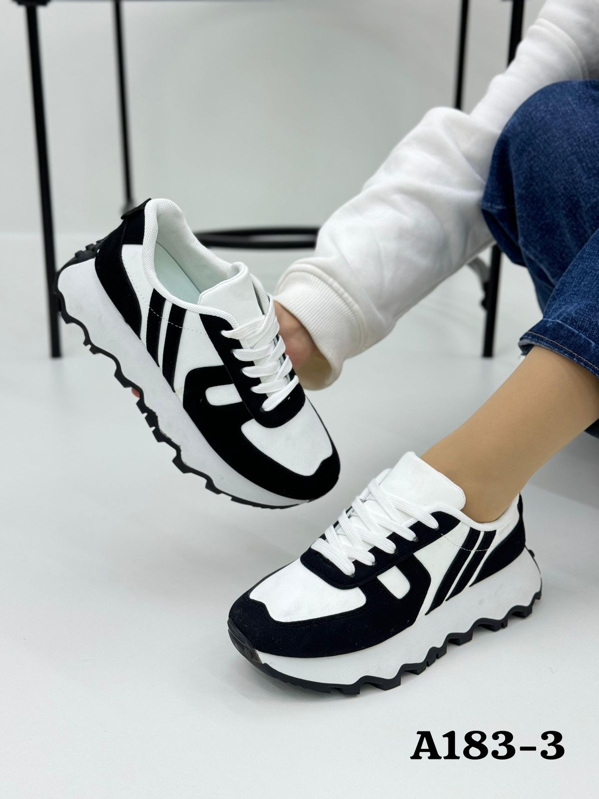 Женские весенние кроссовки FASHION SO-238-45 (8 пар в коробе, размер 36-41)