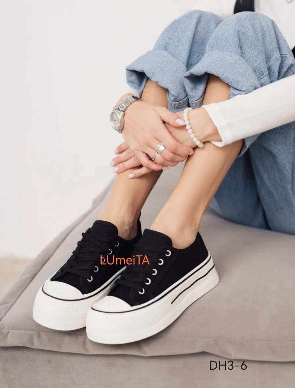 Женские кеды  FASHION SO-262-257 (8 пар в коробе, 36-41 размер)